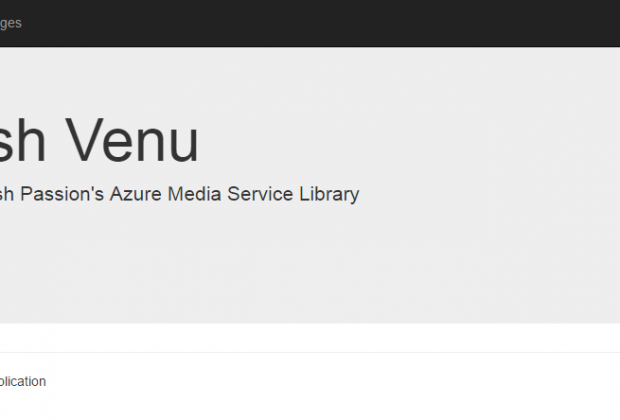 Upload Images To Azure Media Service Home Page